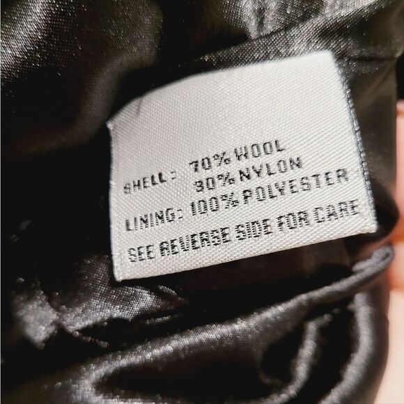 STEVE MADDEN Herringbone Pea Coat Jacket Size Small - Picture 14 of 16